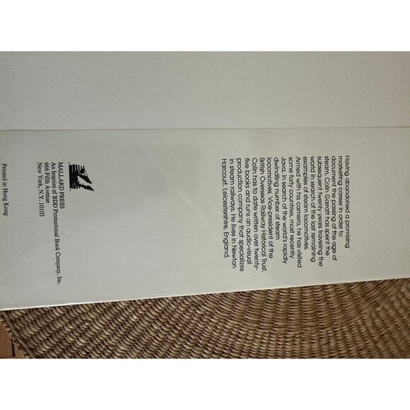 Steam Trains An American Portrait by Colin Garratt book - Picture 8 of 9